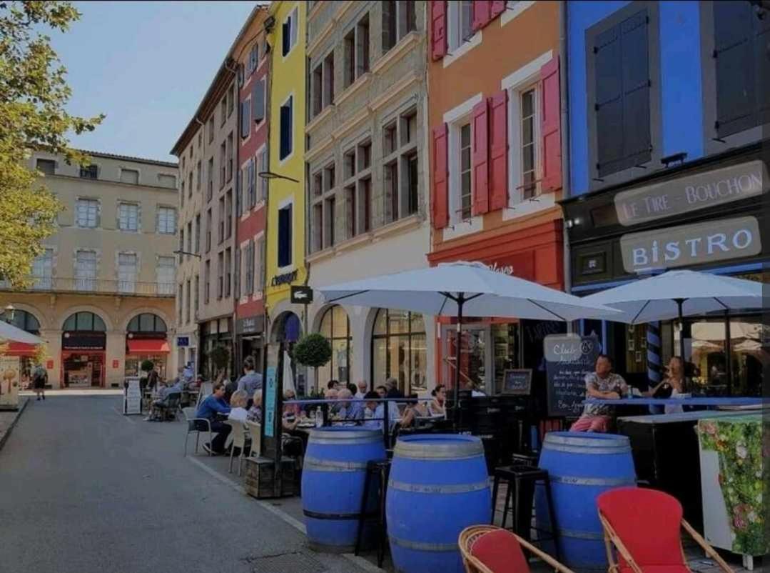 Charmant T3 Avec Terrasse Каркассон Экстерьер фото